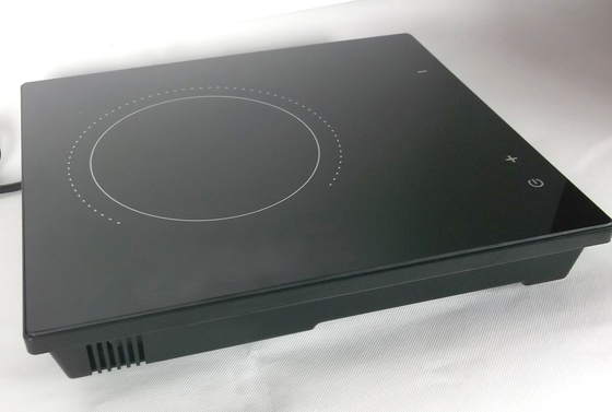 Το CE ενέκρινε την ενιαία επαγωγή Cooktop καυστήρων ελέγχου αισθητήρων αφής για το ταψάκι 1800W