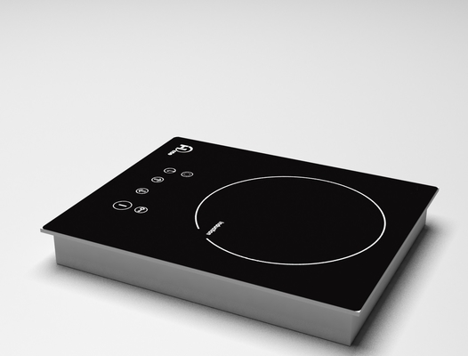 Μέταλλο που στεγάζει την ενιαία επαγωγή Cooktop καυστήρων, bulit-στην ενιαία κουζίνα 2200W επαγωγής