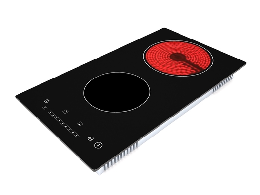 Διπλό υβρίδιο καυστήρων cooktop